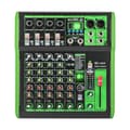 Miniatyrbillede 1 af 2: DI-6UX Professionel Lydmixer, 99 DSP Rumklangseffekter, USB MP3 Indgang, Phantomstrøm,MULTI