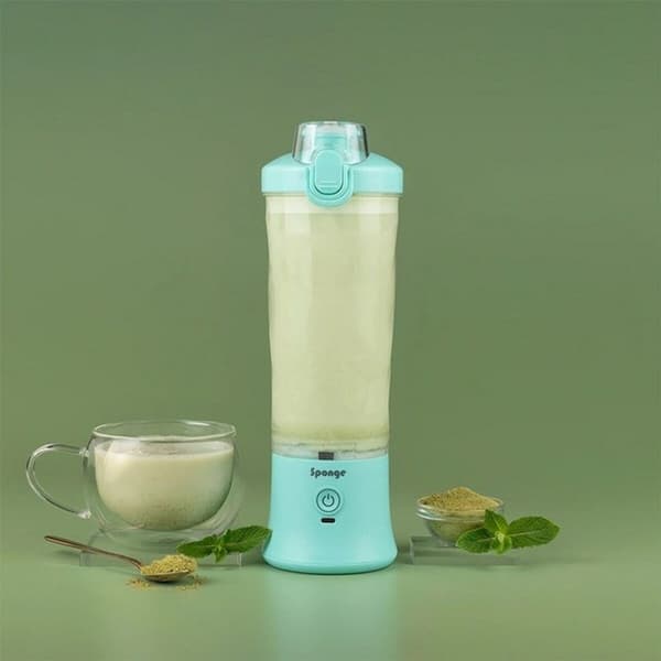 Glasmixer Sponge 703674402223 Transparent Turkos 600 ml