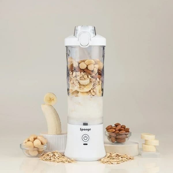 Kop-blender Sponge 703674402209 Hvid Gennemsigtig 600 ml