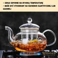 Pikkukuva 4 / 5: Wilmax 1200ml teekannun infuusiokone, lämpölasi