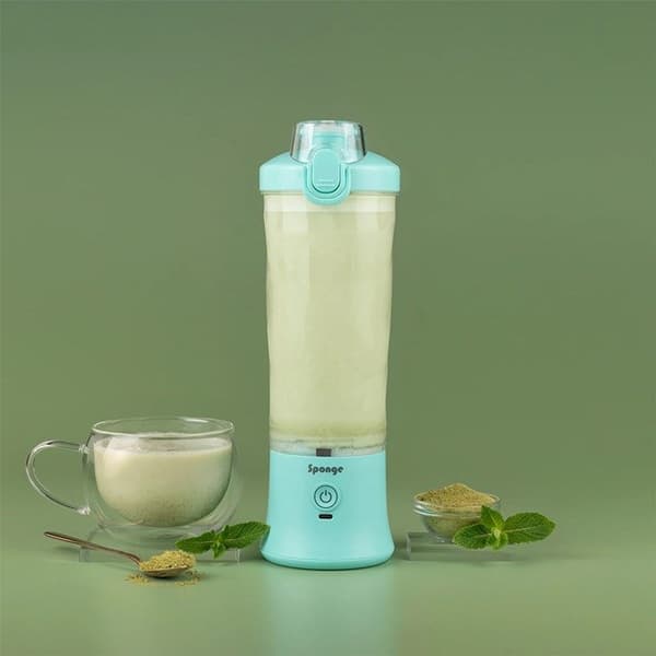 Svamp Trådløs Blender Mint