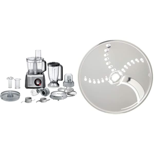 Foodprocessor BOSCH MC812M844 Sort 1250 W 3,9 L