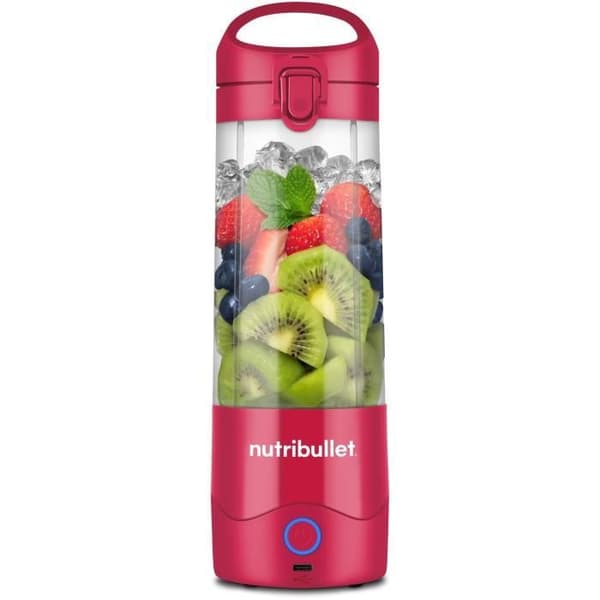 Bärbar mixer - NutriBullet - NBP003MA - 70W - 0,475L - Magenta - 1 flaska ingår