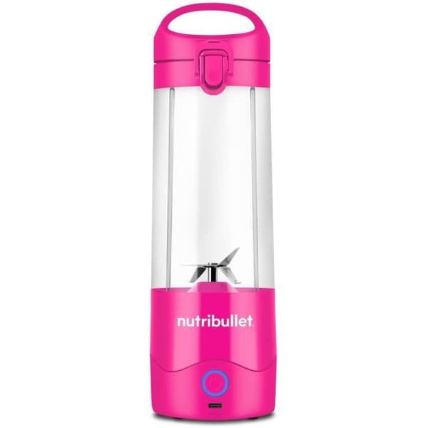 Bärbar mixer - NutriBullet - NBP003MA - 70W - 0,475L - Rosa - 1 flaska ingår