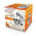 Miniatyrbillede 4 af 4: Foodprocessor Esperanza EKM024 Hvid Grå 800 W 4 L