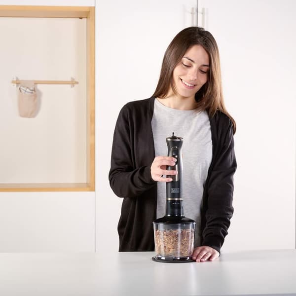 Håndblender Black & Decker ES9160100B Sort 800 W
