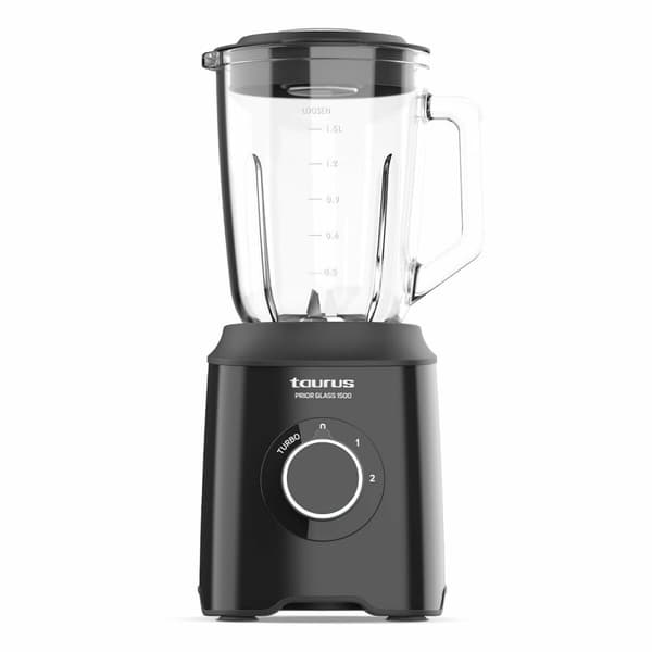 Kop-blender Taurus PRIOR GLASS1500 Sort 1500 W 1,5 L