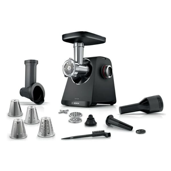 Kødhakker BOSCH MFWS440B Sort Sølvfarvet Plastik 1900 W 2,5 Kg/min