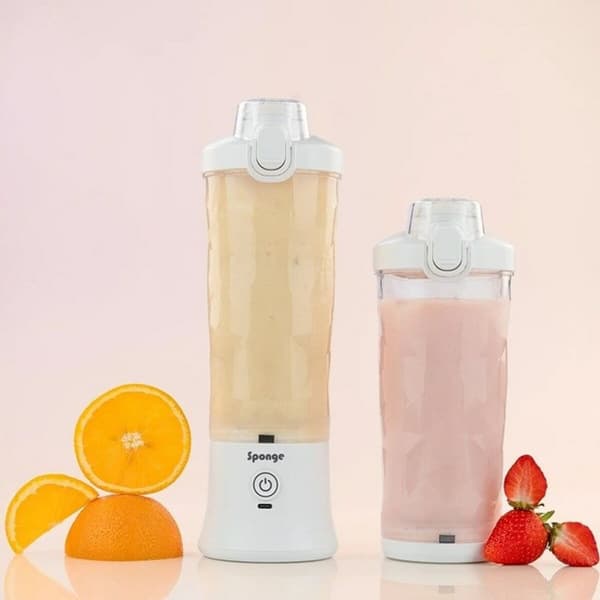 Kop-blender Sponge 703674402209 Hvid Gennemsigtig 600 ml