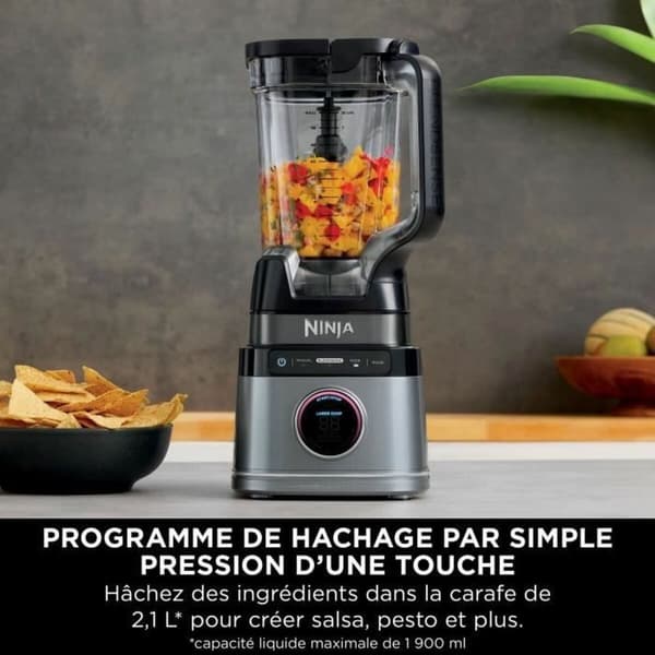 Koppmikser NINJA Svart Stål 1200 W 2,1 L
