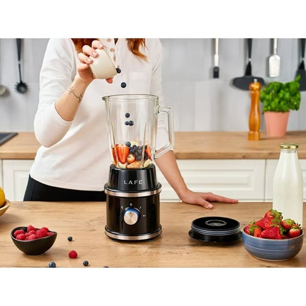Kop-blender Lafe LAFBLE47472 Sort black 1,5 L