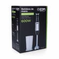 Miniatyrbillede 2 af 2: Håndblender EDM 07645 Sort Sølvfarvet 600 W
