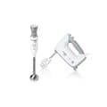 Miniatyrbild 7 av 11: mixer-knådmaskinen med skål BOSCH MFQ36460 Vit 450 W