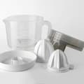 Miniatyrbillede 2 af 10: Elektrisk juicer Black & Decker ES9240070B                      Hvid Sort Gennemskinnelig 30 W 1 L