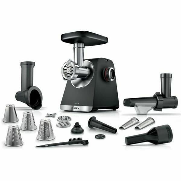 Köttkvarn BOSCH MFWS660B Svart Metall Rostfritt stål Plast 500 W
