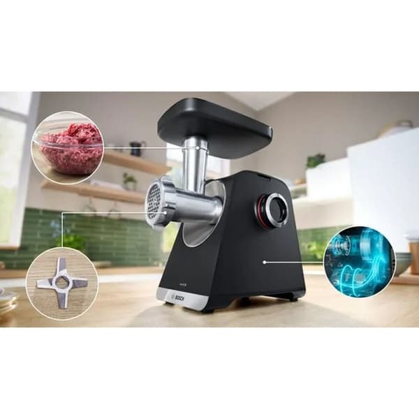 Köttkvarn BOSCH MFWS650B Svart Silvrig 500 W