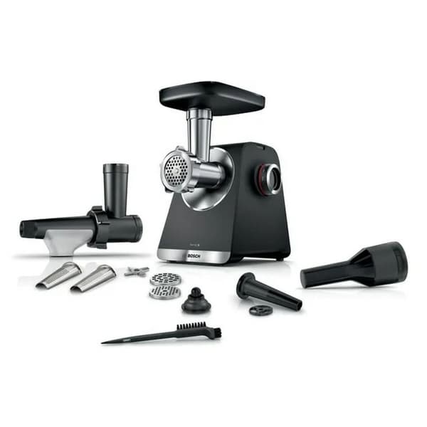 Kødhakker BOSCH MFWS650B Sort Sølvfarvet 500 W