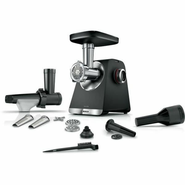 Kødhakker BOSCH MFWS650B Sort Sølvfarvet 500 W