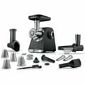 Miniatyrbillede 1 af 6: Kødhakker BOSCH MFWS660B Sort Metal Rustfrit stål Plastik 500 W