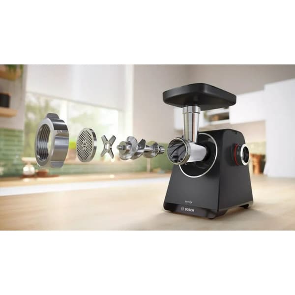 Lihamylly BOSCH MFWS430B Musta Hopeinen Muovinen 1900 W 2,5 Kg/min
