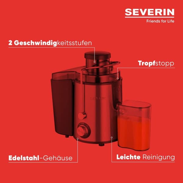 Blender Severin ES 3566 Sort Stål 400 W 1,5 L