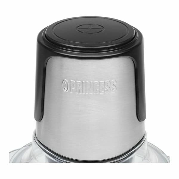 Kødhakker Princess Sort Glas Rustfrit stål 300 W 1 L