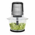 Miniatyrbillede 2 af 7: Kødhakker Princess Sort Glas Rustfrit stål 300 W 1 L