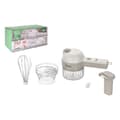 Miniatyrbillede 2 af 3: Genopladelig bærbar minihakker Kiwi 200 ml (6 enheder)