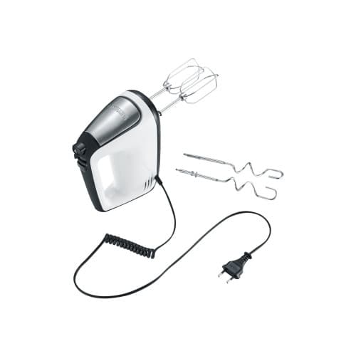 SEVERIN HM 3830 - handmixer - rostfrtt stål/svart/vit