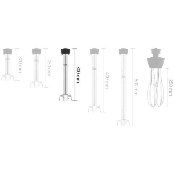 Royal Catering Mixerstav - 300 mm