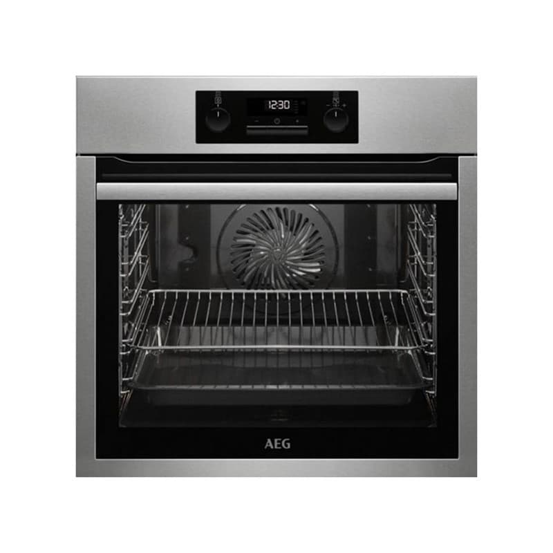 Pyrolytic Oven Aeg BPS331120M 74 L LCD 3000W Stainless steel Black