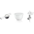 Miniatyrbillede 4 af 6: Baking Sensation tilbehør - BOSCH - MUZ5BS1 - Kødhakker - Rist 5 mm - Cookietilbehør 4 former - Skål med 3.9 L