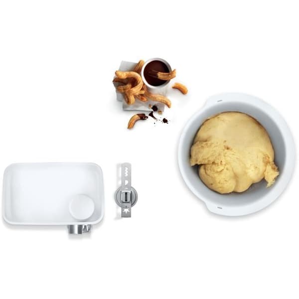 Baking Sensation tilbehør - BOSCH - MUZ5BS1 - Kødhakker - Rist 5 mm - Cookietilbehør 4 former - Skål med 3.9 L