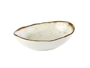 Kulho Frida 1,8 ltr 26,5x16,2x7,5 cm Melamiini Valkoinen/puun näköinen,6 kpl/krt
