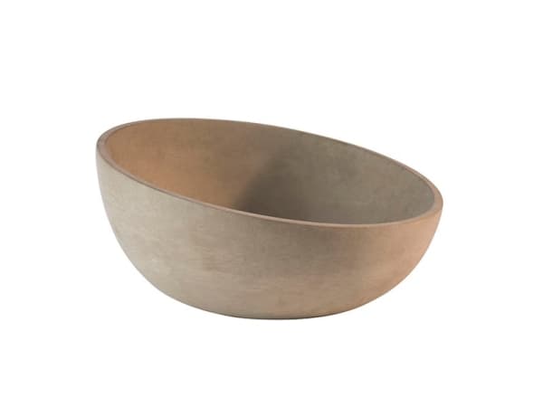 Skål Element 2.5 ltr Ø29.5x14.5 cm Beton Grå,1 Stk