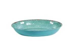 Skål Oval Casablanca 3.8 ltr 420x280x70 mm Melamin Blå,10 stk/pk