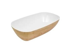 Skål buffet Tura 2 ltr 1/3GN 176x325x80 mm Melamin Natur Træeffekt,stk