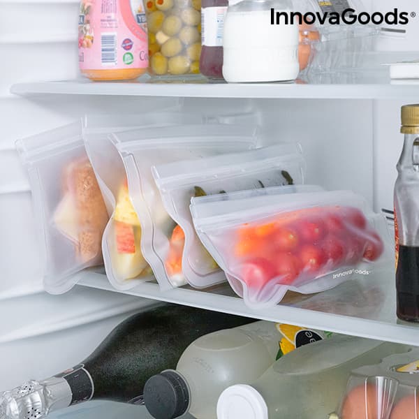 Gjenbrukbare matposesett Freco InnovaGoods 10 Deler