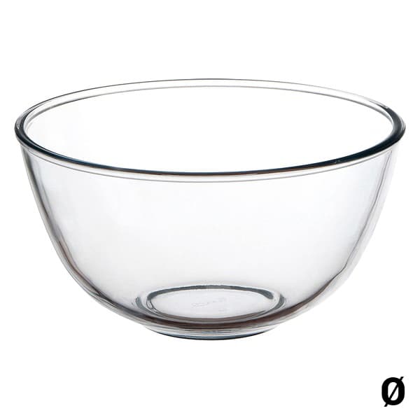 Blandskål Pyrex Classic Vidrio Transparent Glas - Ø 17 cm