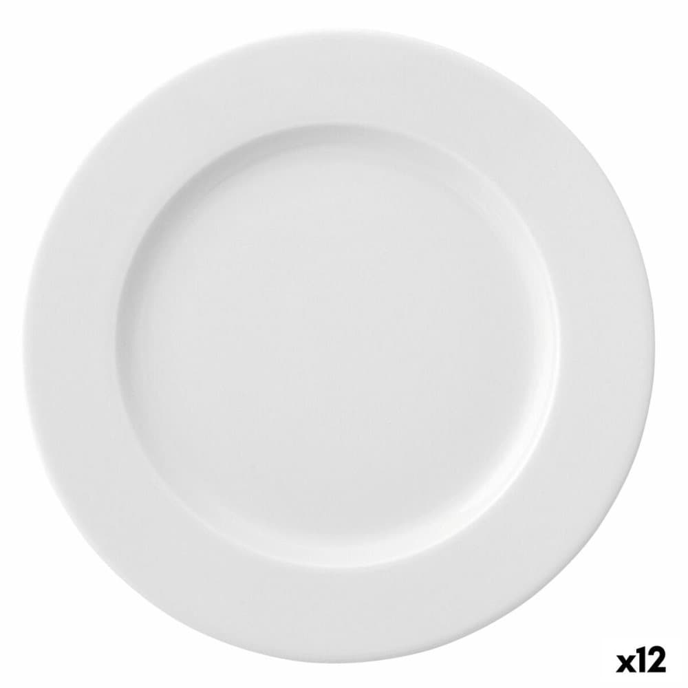 Lapostányér Ariane Prime Keramik Vit (Ø 27 cm) (12 antal)