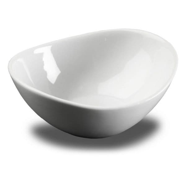 Snacksskål Versa Vit Keramik Porslin 11,5 x 4,5 x 13,8 cm