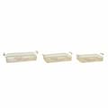 Pikkukuva 1 / 3: Tarjotinsetti DKD Home Decor Pinkki Metalli Alumiini 8 cm 40 x 21 x 8 cm (3 osaa)