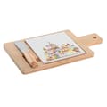 Pikkukuva 2 / 2: Alkuruokasetti DKD Home Decor 21,5 x 11,8 x 1,5 cm Luonnollinen Punainen Monivärinen Kivitavara Talo Cottage