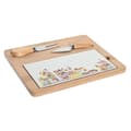 Pikkukuva 2 / 2: Alkuruokasetti DKD Home Decor 24,5 x 20 x 1,2 cm Punainen Valkoinen Monivärinen Kivitavara Cottage Talot