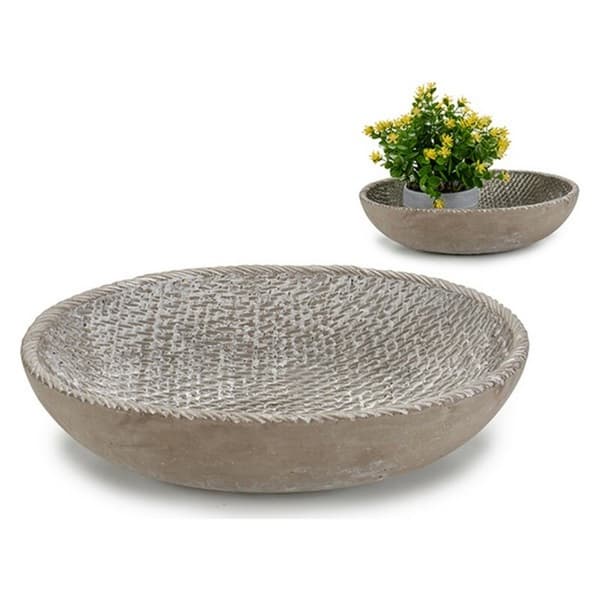 Dyb tallerken (33 x 8,5 x 25 cm)