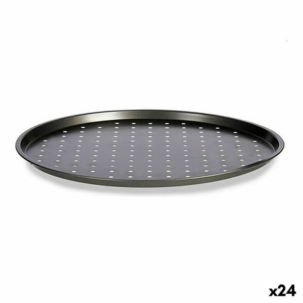 Bageplade Kinvara CK80909-1 Grå Kulstofstål 33 x 1 x 33 cm Pizza (24 enheder)