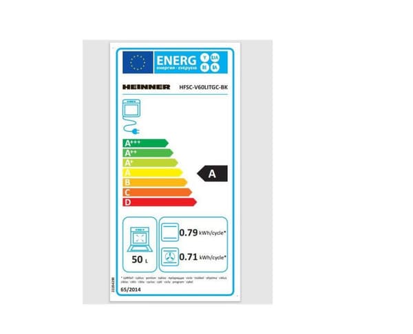 ARAGAZ MIXT HEINNER HFSC-V60LITGC-BK Sort