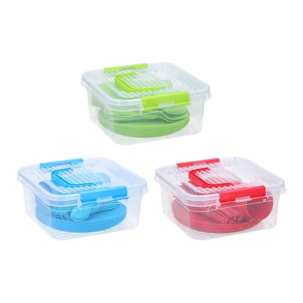 Piknikksett Excellent Houseware PVC 31 Deler