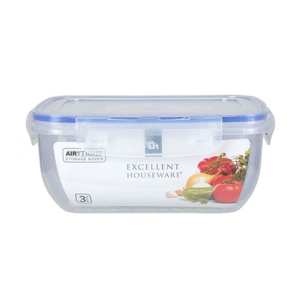 Madkassesæt Excellent Houseware 024001010 Plastik 400 ml 800 ml 1,4 L