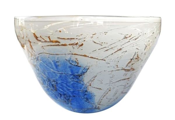 Jozefina salladsskål - 21429310D08M - Art Factory Handgjord glasskål Daydream Bowl 08M